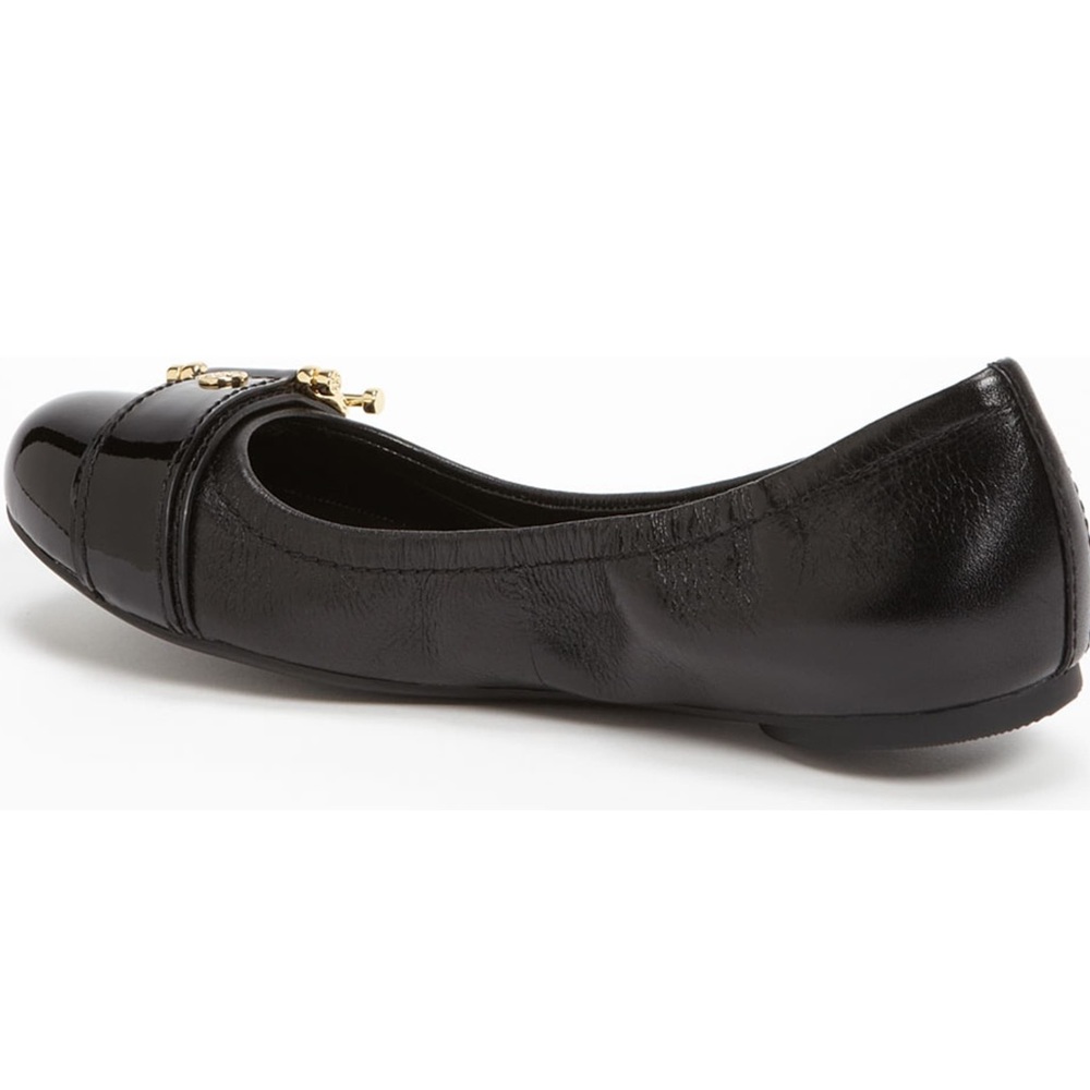 Tory Burch “Noel” Suede Ballet Flats - Picture 4 of 12